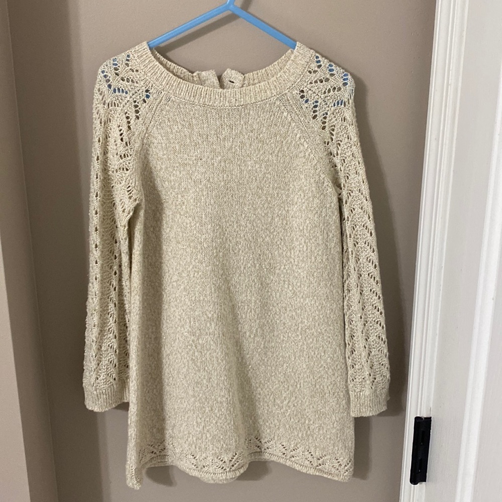 Osh Kosh gold shimmery dress